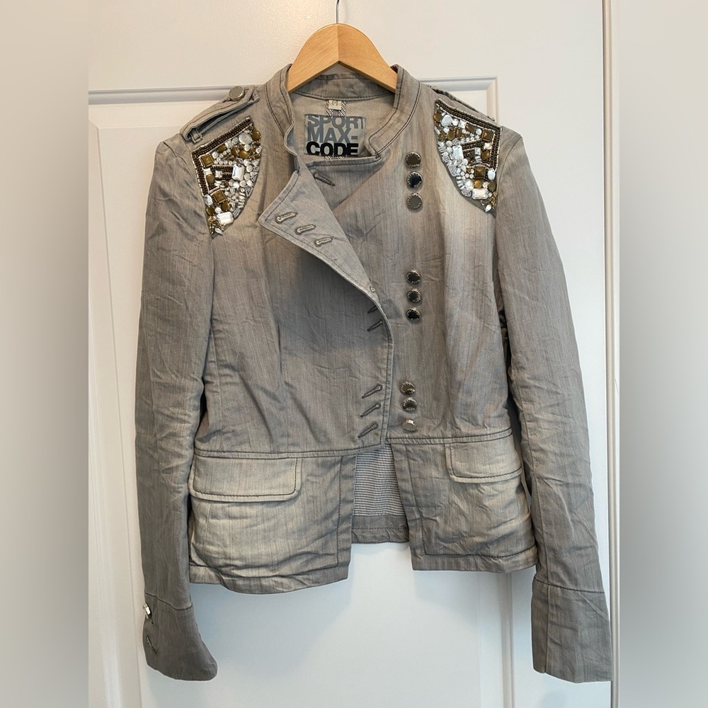 SportMax code denim jacket